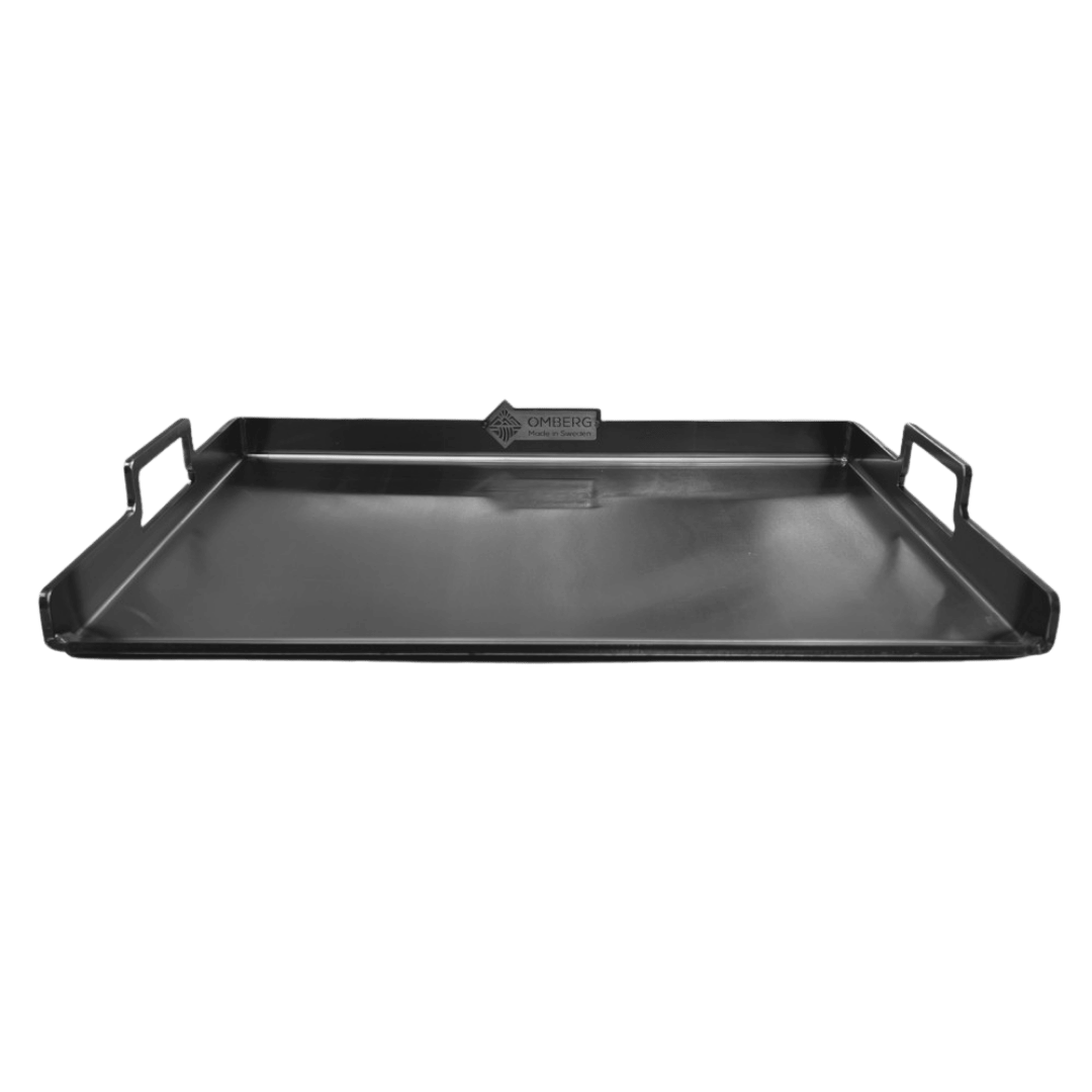 Omberg-Grillplatte aus Kohlenstoffstahl, 41 x 53 cm, hergestellt in Schweden, Nahaufnahme